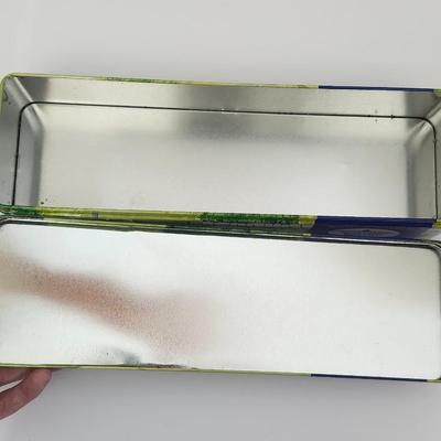 Grandma Wild’s Yorkshire Biscuits Collectible Tin Hand Baked Biscuits Scenic England Design