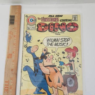 All New The Flintstones Starring Dino Charlton Comics No 6 Oct 1974 Hanna Barbera Vintage Comic