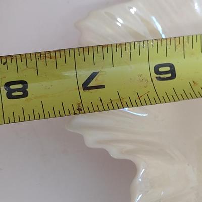 Beleek Irish Pottery Leaf Plate- Set of Two