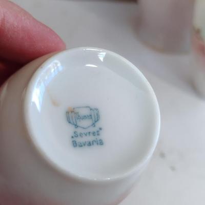 Thomas Sevres Bavaria Chocolate Pot with Two Cups