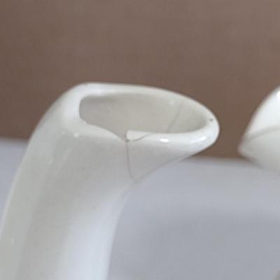 Spode Copeland Teapot, Cream Pitcher, and Covered Sugar Bowl