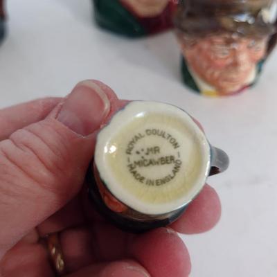 Collection of Royal Doulton Toby Mugs- Assorted Sizes- Seven Pieces