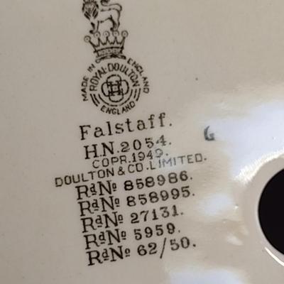 Royal Doulton 'Falstaff' Porcelain Figurine- HN 2054