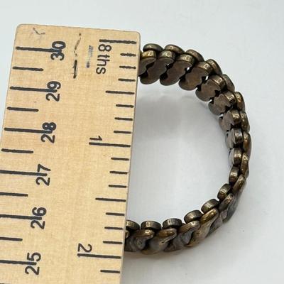 LOT 162: Antique Sweetheart Expansion Bracelet