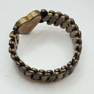 LOT 162: Antique Sweetheart Expansion Bracelet