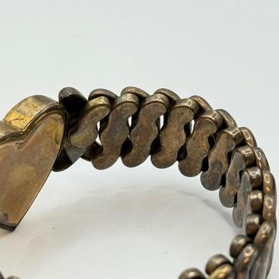 LOT 162: Antique Sweetheart Expansion Bracelet