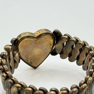 LOT 162: Antique Sweetheart Expansion Bracelet