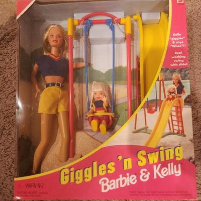 Giggles n' Swing Barbie and Kelly
