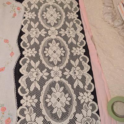 Vintage dresser scarf, Runners