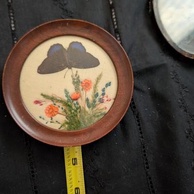 Pressed Butterfly and MB Parkinson Cupid