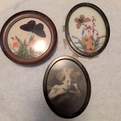 Pressed Butterfly and MB Parkinson Cupid