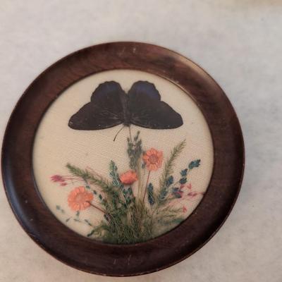 Pressed Butterfly and MB Parkinson Cupid