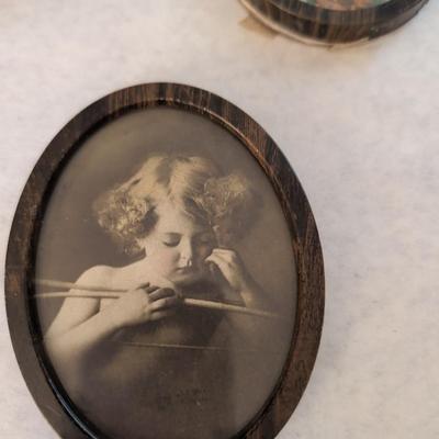 Pressed Butterfly and MB Parkinson Cupid