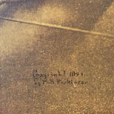 Pressed Butterfly and MB Parkinson Cupid