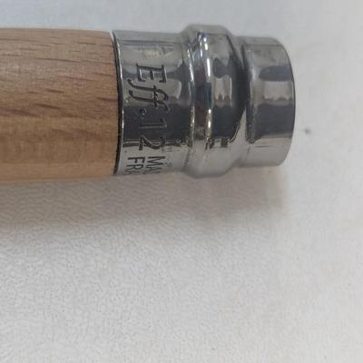 Eff 12 & No. 6 Opinel Marque Deposee Folding Knives With Beechwood Handles #4