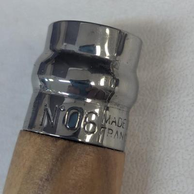 Eff 12 & No. 6 Opinel Marque Deposee Folding Knives With Beechwood Handles #4