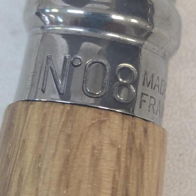 No. 5, No. 6, & No. 8 Opinel Marque Deposee Folding Knives With Beechwood Handles #5