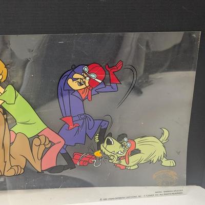 Hanna-Barbera "A Man And His Dog" 22 1/ 4" x 10 3/4" COA