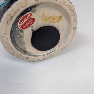 Vintage Bradley Japanese Hand Painted Foo Dog Porcelain Bank