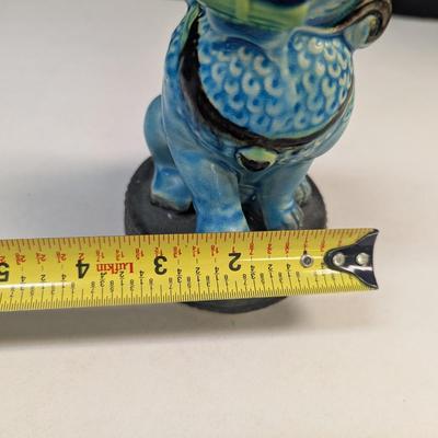 Vintage Bradley Japanese Hand Painted Foo Dog Porcelain Bank