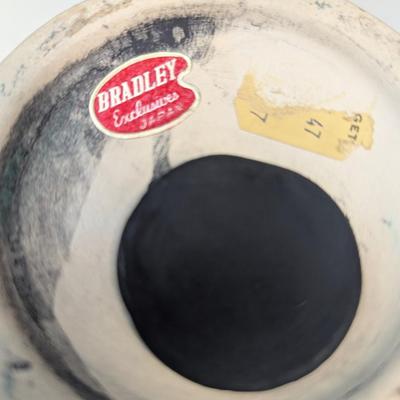 Vintage Bradley Japanese Hand Painted Foo Dog Porcelain Bank