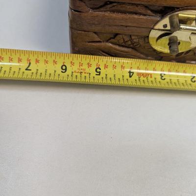 Asian Chinese Hand Carved Nesting Jewelry Chests