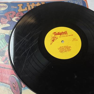 Vintage Tinkerbell Records “The Little Red Wagon” Children’s Story & Songs LP 33⅓ RPM
