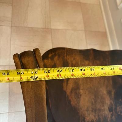 Windsor-Style Wooden Rocking Chair