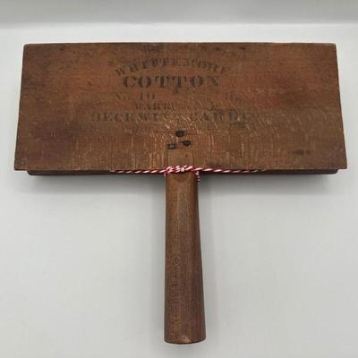 Pair of Antique Whittemore Cotton Carding Combs – No. 10
