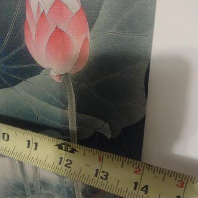 Vintage Asian Theme Fabric Wall Decor Choice B