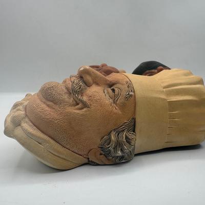 Bossons Chalkware Character Wall Masks, England, Group of Four