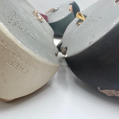 Bossons Chalkware Character Wall Masks, England, Group of Four