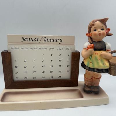 Goebel Hummel Perpetual Desk Calendar