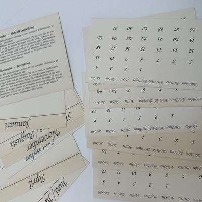 Goebel Hummel Perpetual Desk Calendar