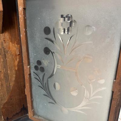 Antique Forestville Manufacturing Co. Eight-Day Wood Wall Clock