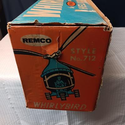 WORKING WHIRLYBIRD MOTORIZED RESCUE HELICOPTER 25 MAN ATTACK FORCE BY REMCO