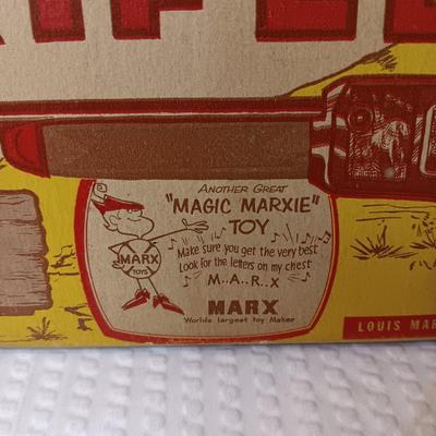 TOY BULLET SHOOTING CAP RIFLE BY MARX