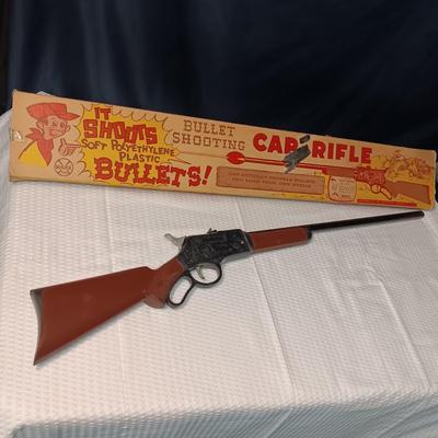 TOY BULLET SHOOTING CAP RIFLE BY MARX