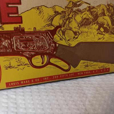 TOY BULLET SHOOTING CAP RIFLE BY MARX