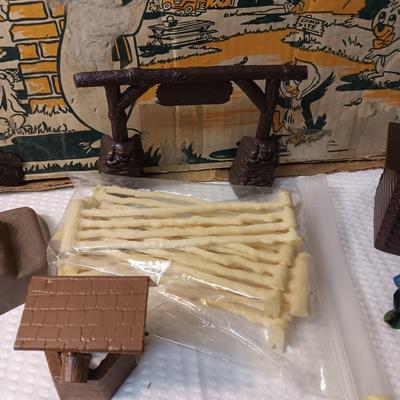 1962 YOGI BEAR JELLYSTONE NATIONAL PARK PLAYSET BY MARX