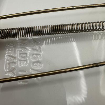 Italian Porcelain Floral Lidded Tureen with Matching Oval Platter