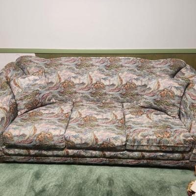 Vintage Print Couch
