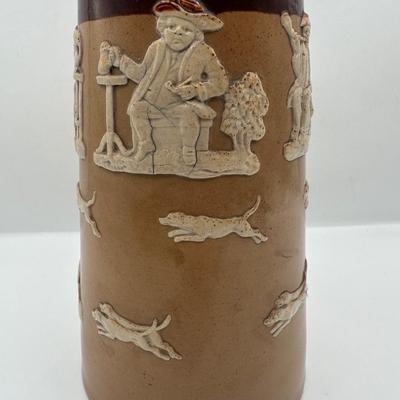Royal Doulton Lambeth Stoneware Hunting Jug