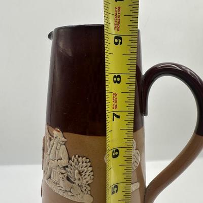 Royal Doulton Lambeth Stoneware Hunting Jug
