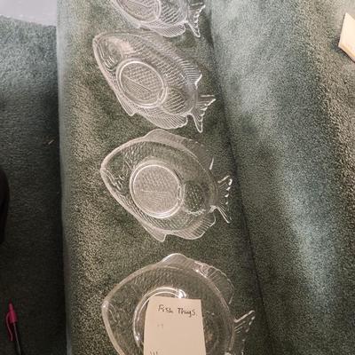 Arcoroc Glass Fish plates