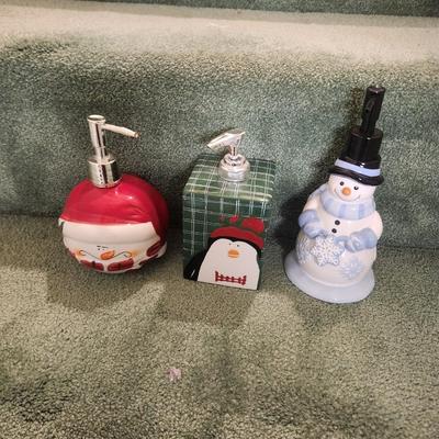 Holiday Soap pumps