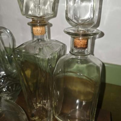 Glass Decanter bottles