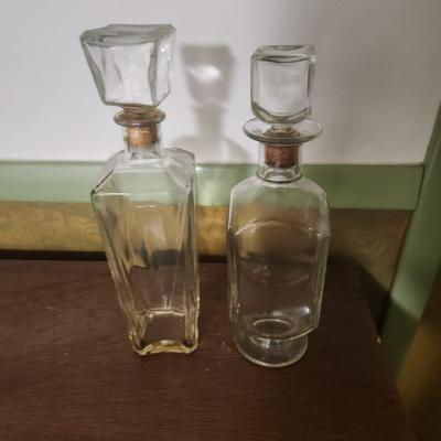 Glass Decanter bottles