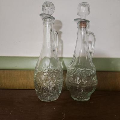 Glass Decanter bottles