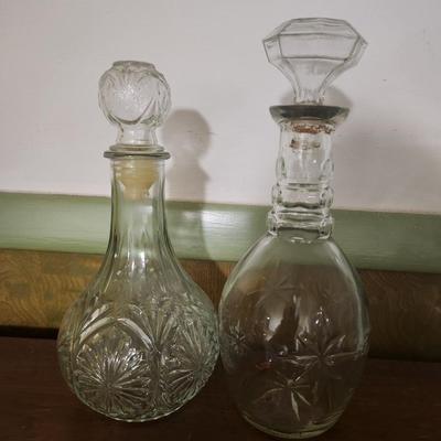 Glass Decanter bottles